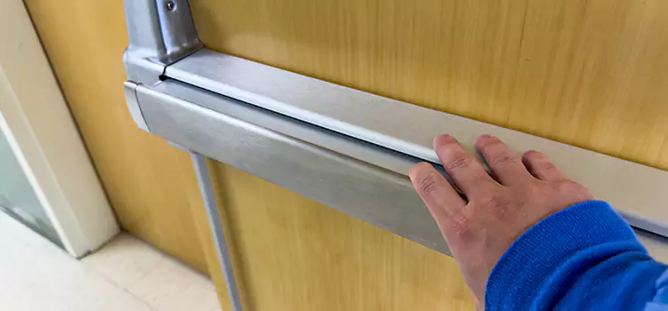 Installing a Push Bar on a Door Anoka